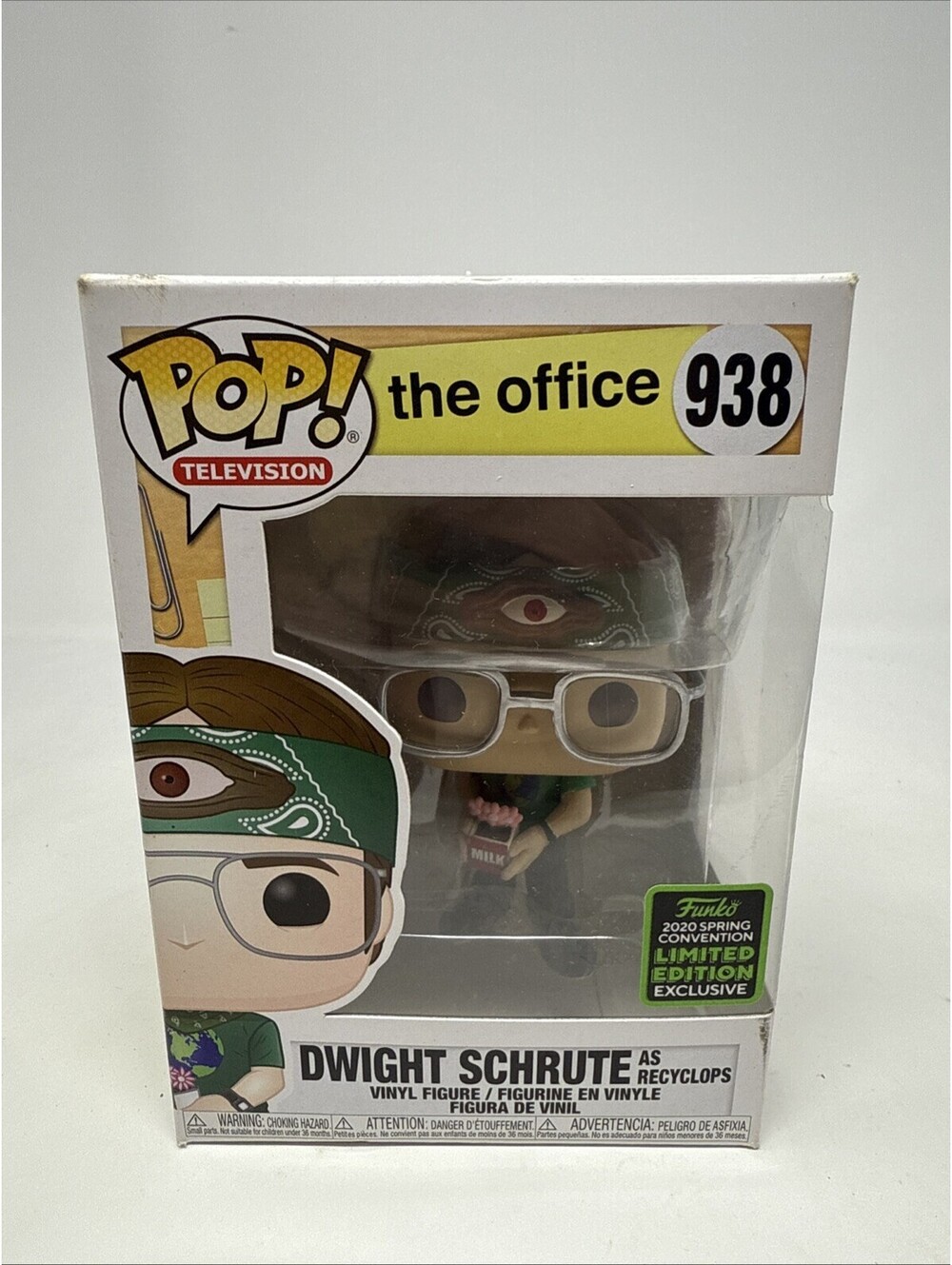 Funko Pop! Vinyl: The Office - Dwight Schrute as Recyclops - ECCC Exclusive #938